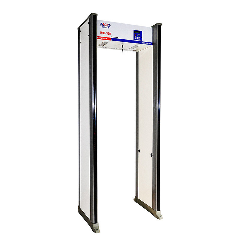 6 Detection Zones Security Metal Detector Door for Full Body Inspection