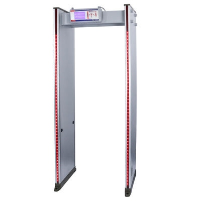 6.0" screen Walkthrough metal detector door frame High Sensitivity