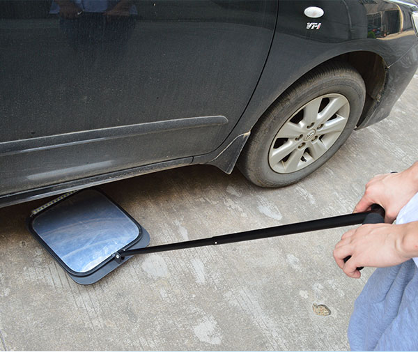 Portable Under Vehicle Inspection Camera 30cm Convex Mirror With ISO