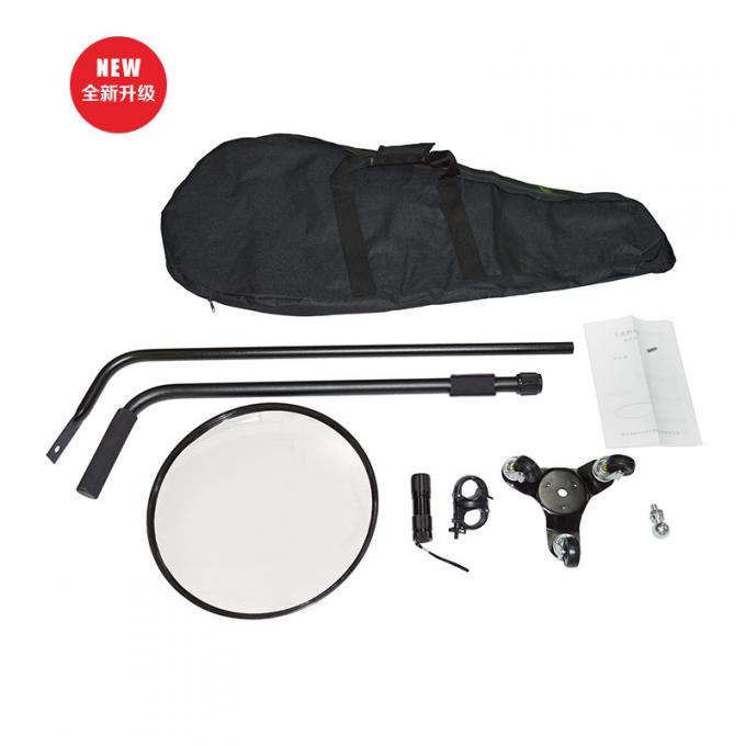 Portable Vehicle Inspection Mirror , 30cm Convex Under Vehicle Search