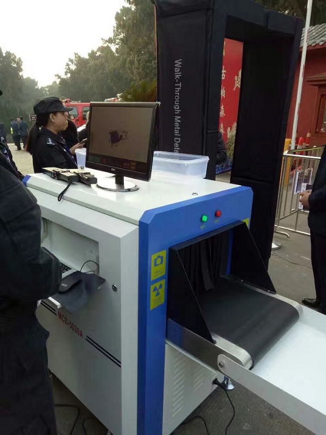 Luggage Checkpoints X Ray Inspection Machine / X Ray Security Detector