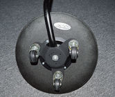 Portable Wheel Automotive Vehicle Inspection Mirror Led Flashlight 30cm Diameter convex