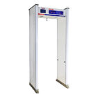 8 detecting zones Walk Through Gate Large LCD dIsplay full body scanner and high sensitivity and weatherproof