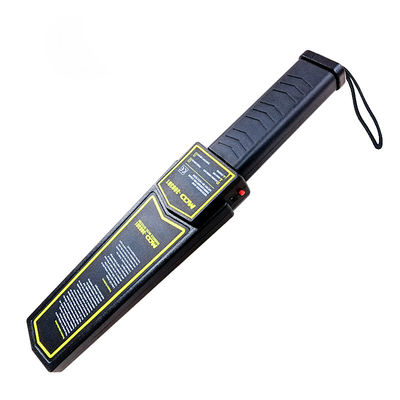 Portable Handheld Metal Detector High Sensitivity 7mA For Full Body Checking