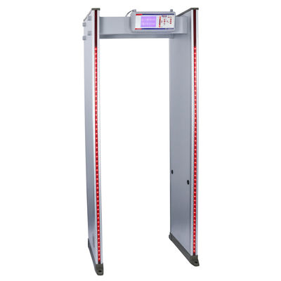 6.0" screen Walkthrough metal detector door frame High Sensitivity