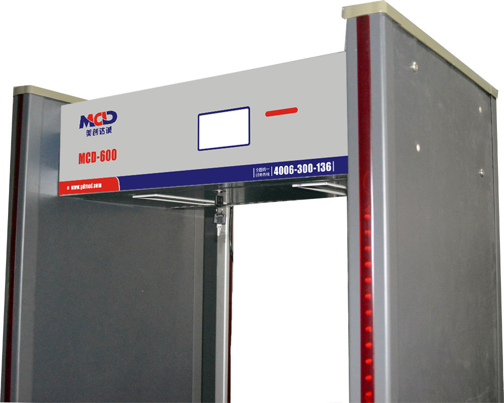 Alpha Numeric Display & Zone Display Walk Through Gate Weatherproof