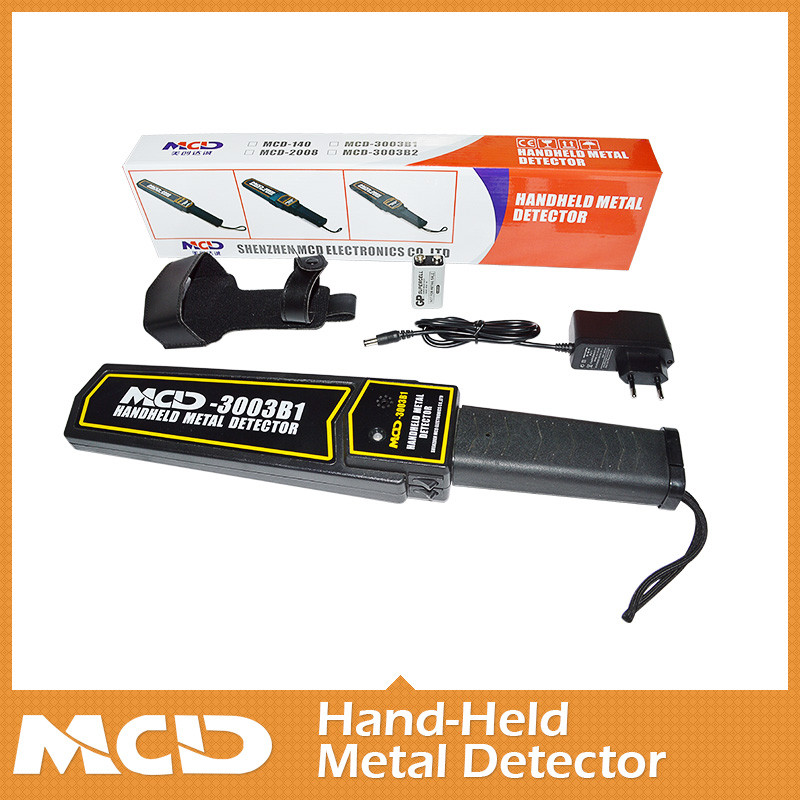 MCD -3003B1 School Hand Held Metal Detector Wand, Portable Handheld ...