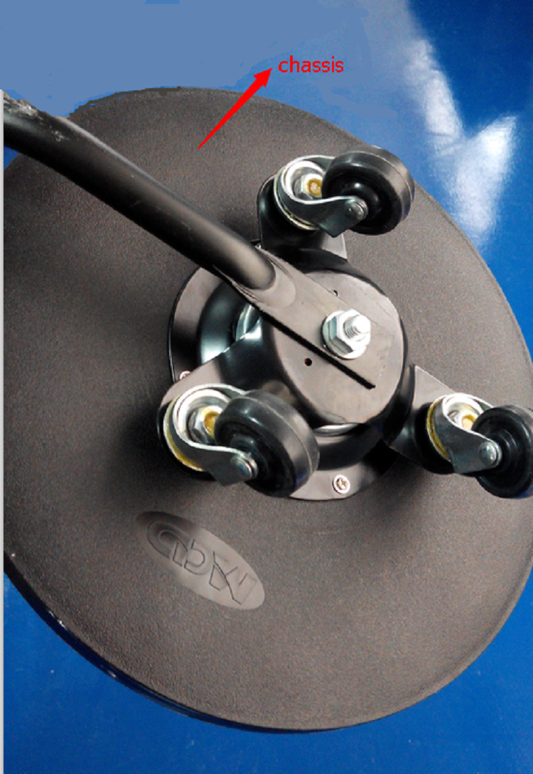 CE Under Vehicle Search Mirror / Under Car Inspection Mirror Adjustable Rod Length