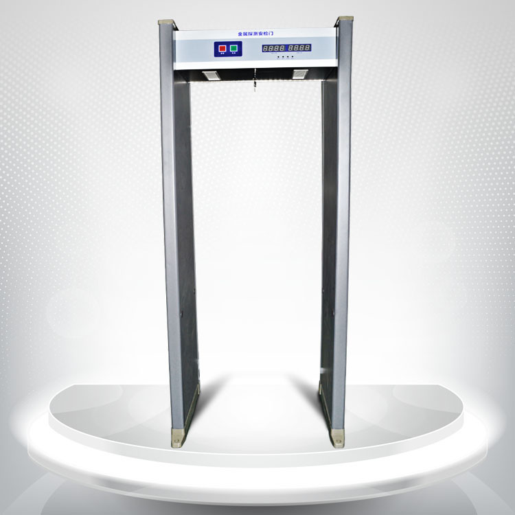 6 Detection Zones Walkthrough Metal Detector for Airport Security