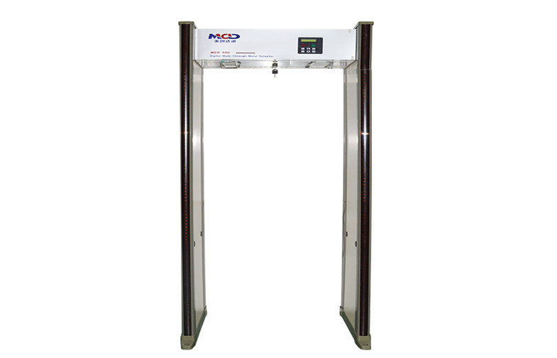 The court security Door Frame Metal Detector 6 zone walk thru explosive ...