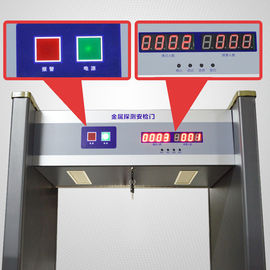 50/60 Hz Door Frame Security Metal Detectors With Alarm and Pass Count