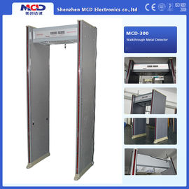 Security Check Multi zone Walkthrough Metal Detector With Audio Alert LED Lamp Remote Control