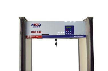 Advanced Anti Interference Door Frame Metal Detector Security With Intelligent Partition