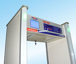 Professional Door Frame Metal Detector 10 Zones Detection Equipment