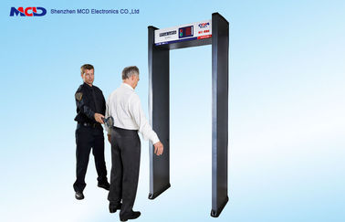 Multi Zone Walkthrough Metal Detector 8 Status Led Display