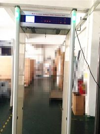 Large Screen LCD Door Frame Metal Detector 10 zones Archway Weapon Scanner