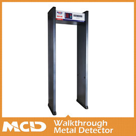 Multi Zone Archway Metal Detector LED Array Panel Airport Security Scanners