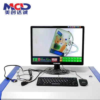 17 Inch Lcd Monitor X Ray Airport  Baggage Scanner 24 Bit For Image Processing